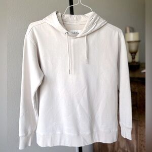 Edited by Remi Bader Washed Cement Fleece Sweatshirt Hoodie XS NWT Gift ready